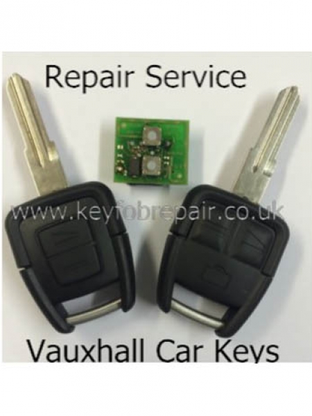  Vauxhall 2 & 3 Button Keyfob Repair Service Astra Vectra Zafira Omega Etc
